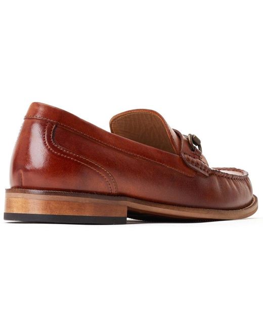 Base London Brown Madison Loafers for men