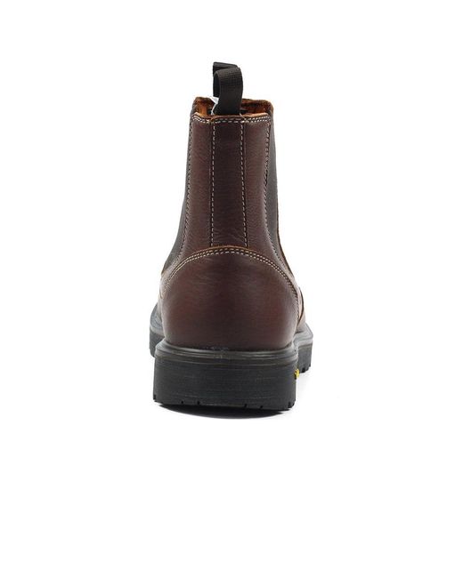 Grisport Brown Crieff Chelsea Boots for men