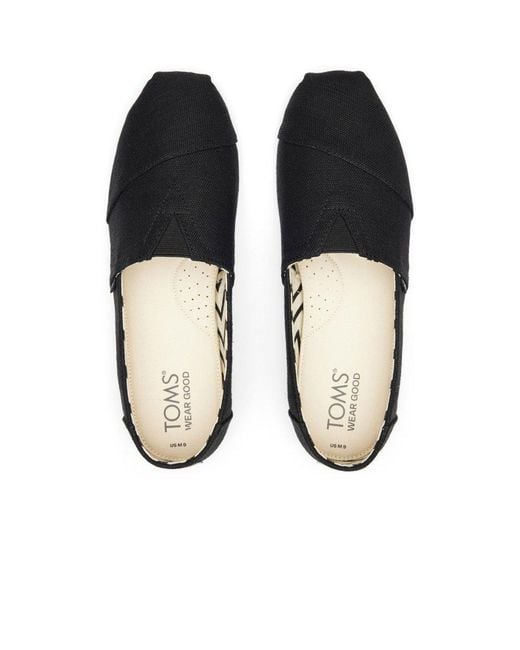 TOMS Blue Alpargata Slip On Shoes for men