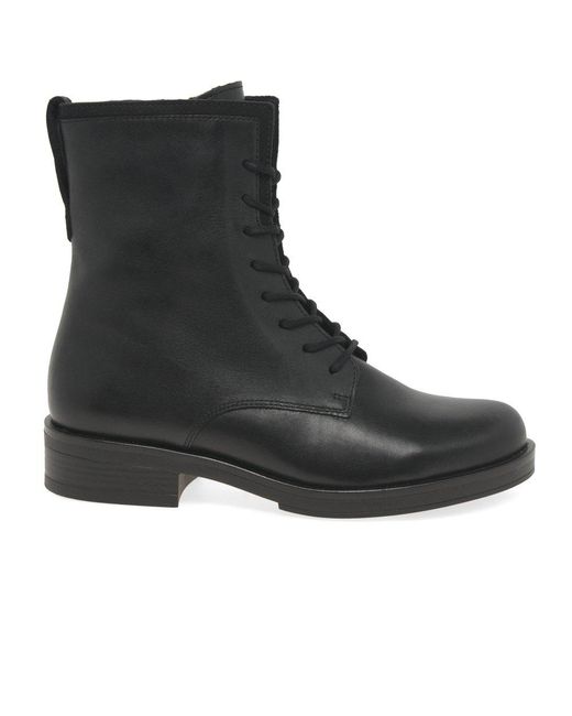 Gabor Black Hay Biker Boots