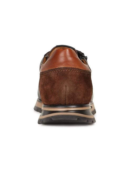 Bugatti Brown Casper Trainers for men