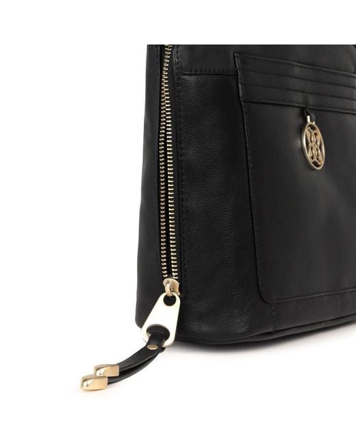 Lakeland Leather Black Cartmel Cross Body Handbag