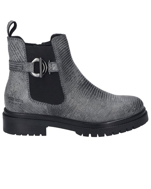 Josef Seibel Black Stacey 04 Ankle Boots