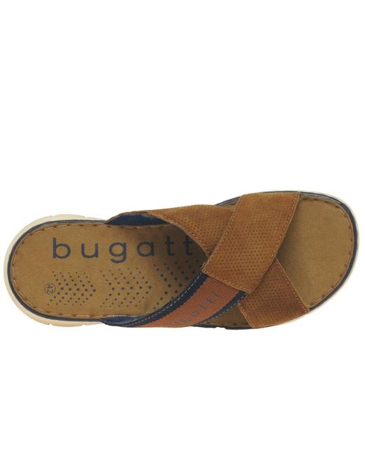 Bugatti Brown Dario Sandals for men