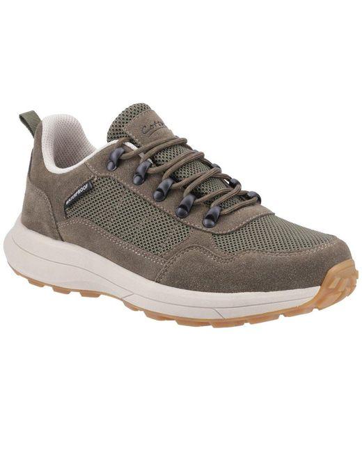 Cotswold Gray Elmfield Lace Up Shoes for men