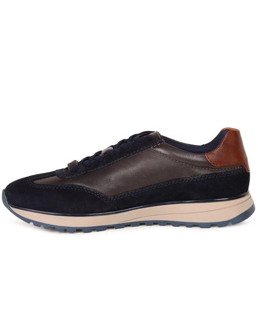 Bugatti Blue Timon Trainers for men