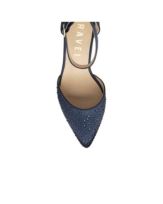 Ravel Blue Hale Heeled Shoes