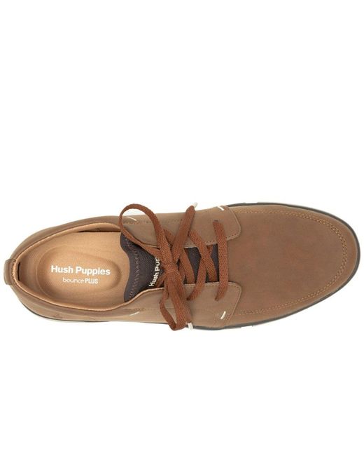Hush Puppies Brown Briggs Trainers for men