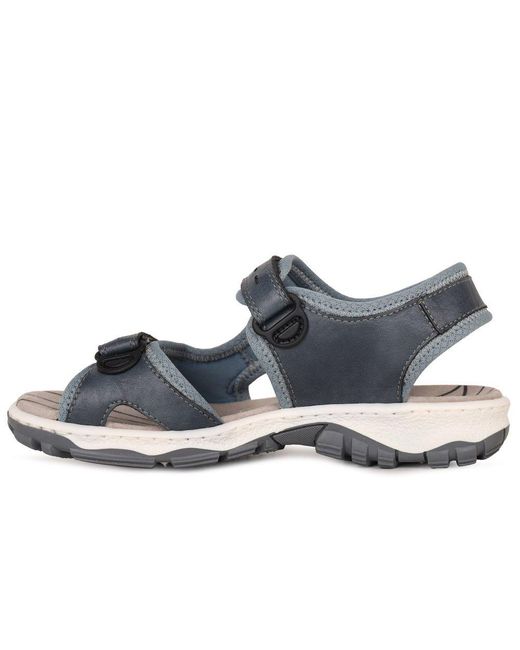 Rieker Blue Lyric Sandals