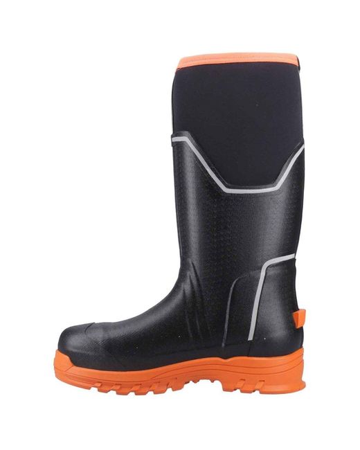 Muck Boot Blue Grit S5 Wellingtons for men