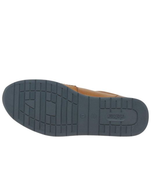 Rieker Brown Tempo Slip On Shoes for men