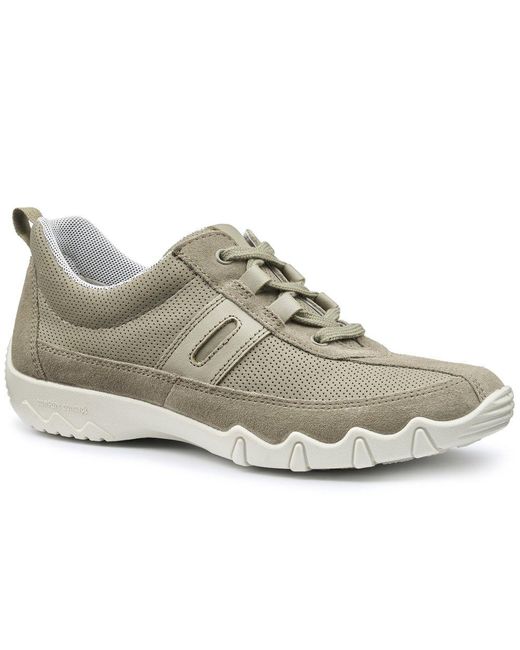 Hotter Gray Leanne Ii Extra Wide Trainers