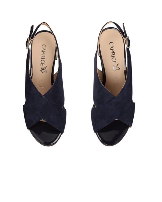 Caprice Blue Trip Sandals