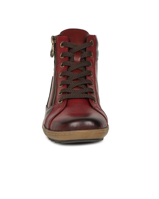 Remonte Brown Duece Ankle Boots