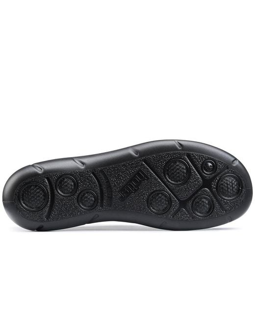 Hotter Black Dew Ii Extra Wide Fit Shoes