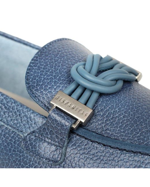 Hispanitas Blue Zinnia Loafers