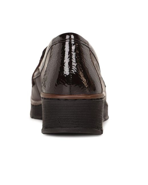 Rieker Brown Grade Tassel Loafers