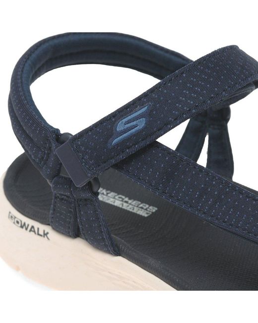 Skechers Blue Go Walk Flex Sublime Sandals