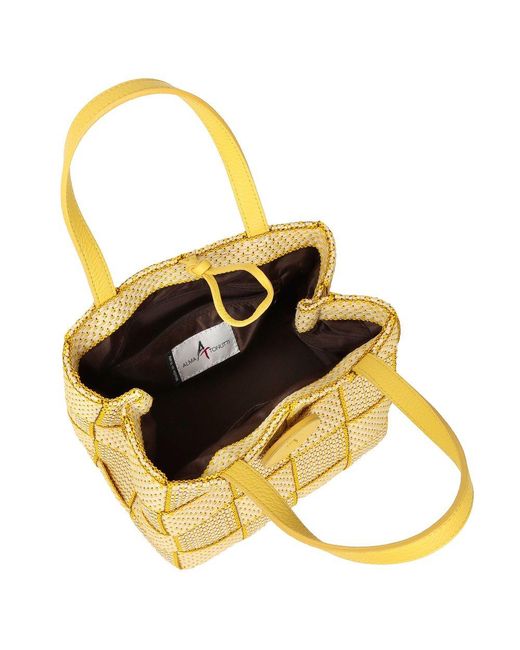 Alma Tonutti Metallic Carlotta Buriana Grab Bag