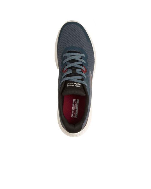 Skechers Blue Go Walk Now Viligent Trainers for men
