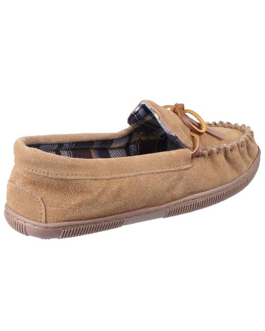 Cotswold Brown Alberta Slippers for men