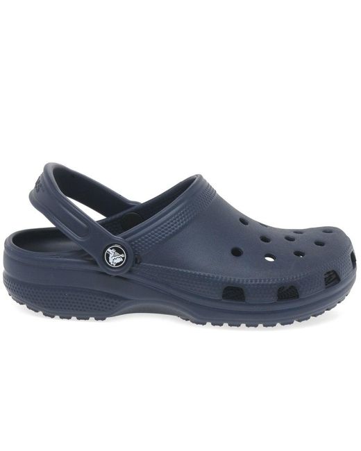 CROCSTM Blue Classic Mules