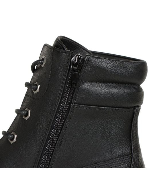 Westland Black Stylish Synthetic Ankle Booties