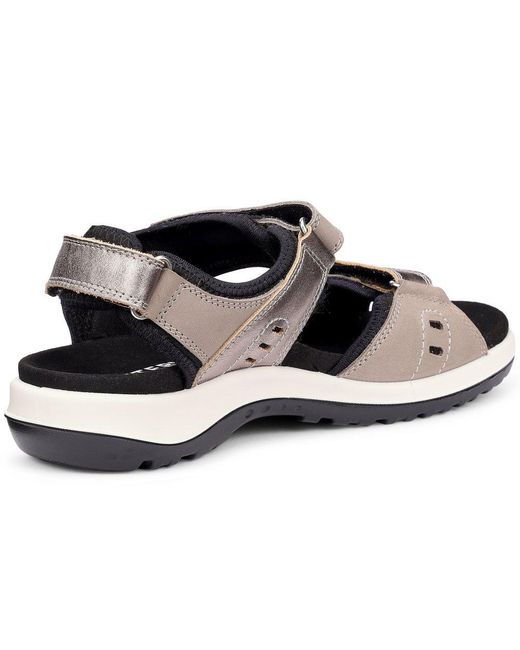 Hotter Black Walk Ii Sandals
