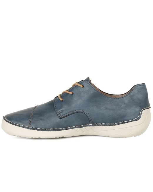 Rieker Blue Content Shoes