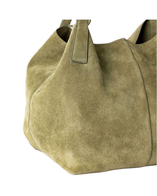 Lakeland Leather Green Santon Tote Bag