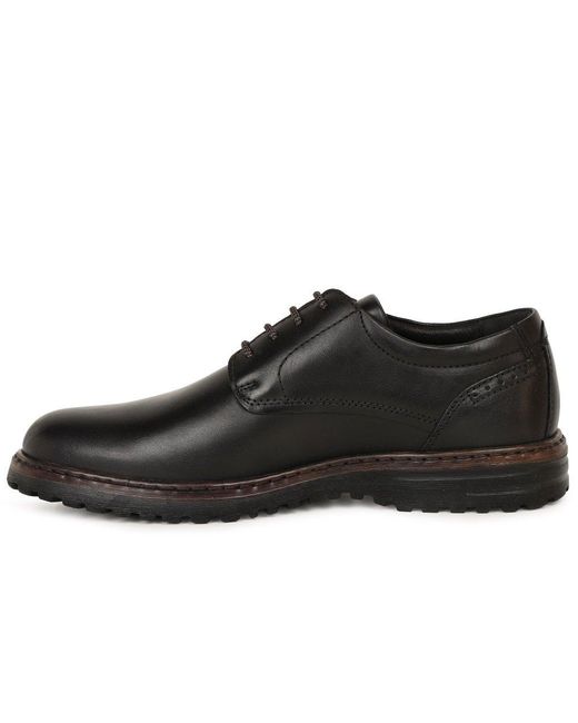 Josef Seibel Black Erroll 50 Waterproof Shoes for men