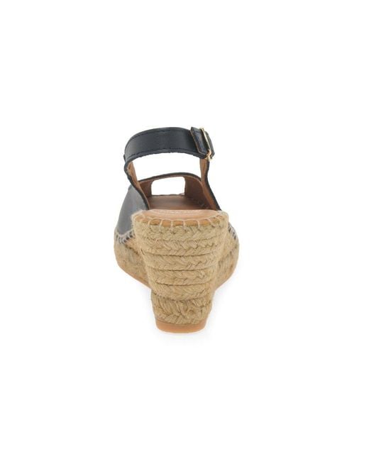 Toni Pons Blue Croacia Wedge Heel Espadrille Sandals