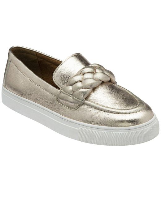 Lotus Metallic Bertie Loafers