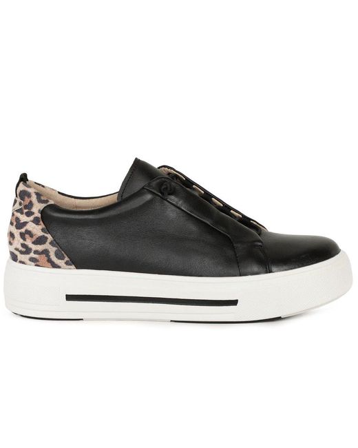 Caprice Black Guide Trainers