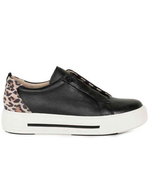 Caprice Black Guide Trainers