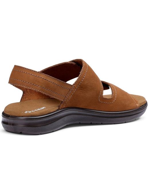 Hotter Brown Causeway Sandals for men