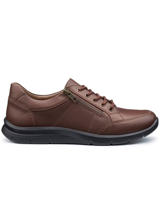 Hotter Brown Finn Trainers for men