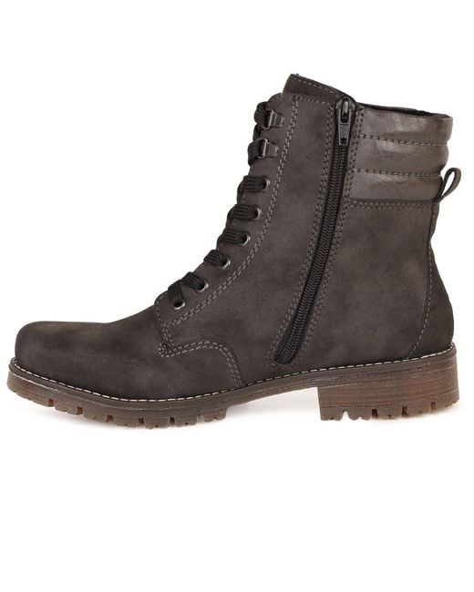 Rieker Brown Middleham Ankle Boots