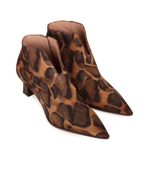 Hispanitas Brown Paris Ankle Boots