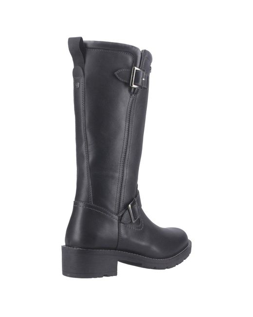 Hunter Blue Skye Tall Boot Leather Boots