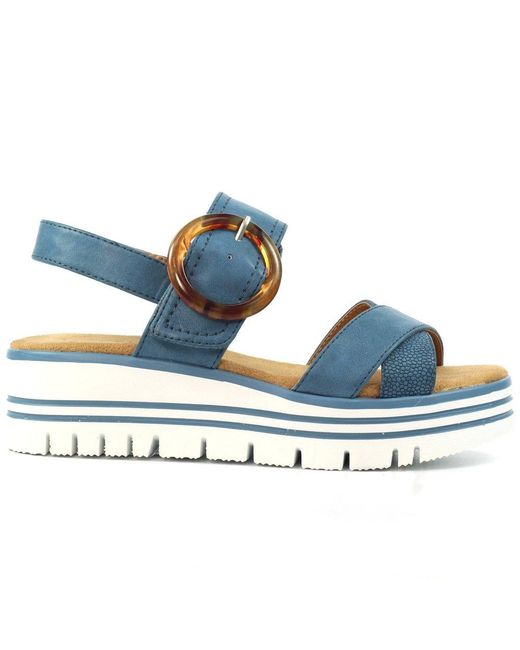 Lunar (GRS) Blue Elise Sandals