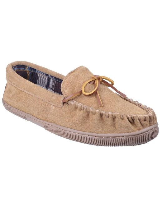 Cotswold Brown Alberta Slippers for men
