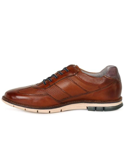 Bugatti Brown Steller Trainers for men