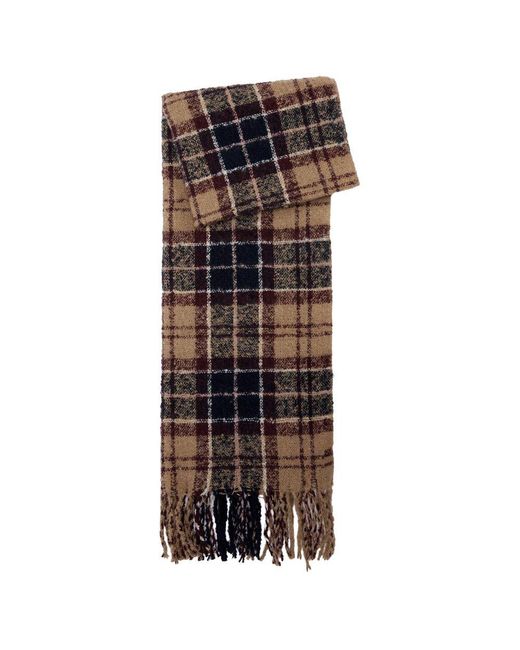 Barbour Multicolor Saltburn Beanie &Amp; Tartan Scarf Set