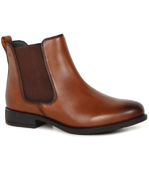 Josef Seibel Brown Simona 03 Chelsea Boots