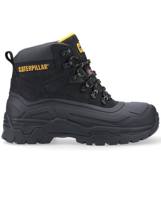 Caterpillar Gray Typhoon Sbh Safety Boots for men