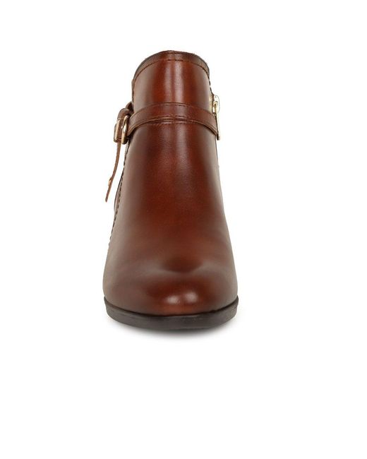 Pikolinos Brown Dixie Ankle Boots