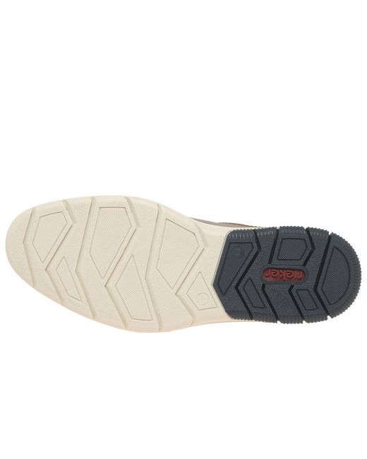 Rieker Brown Brack Casual Shoes for men