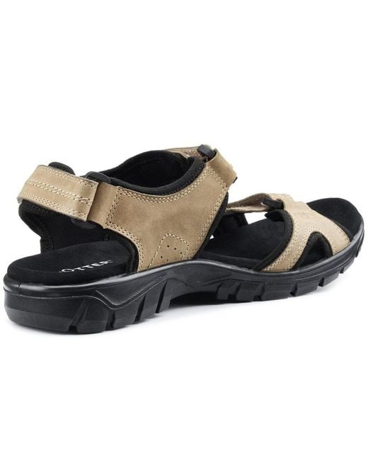Hotter Blue Lorenzo Sandals for men