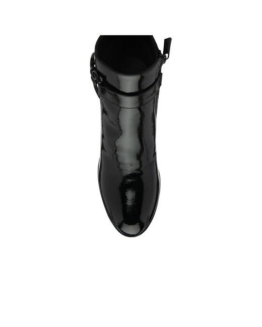 Lotus Black Amarin Ankle Boots
